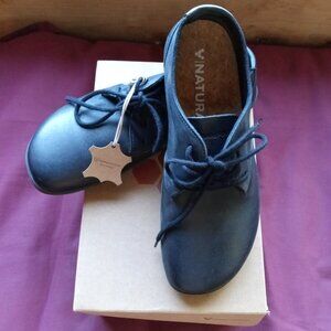 NWT Vivobarefoot RA III - Obsidian - Oxford natural shoe 40 EU